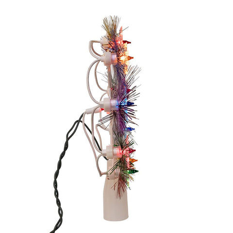 UL 10L Multicolor 9-Point Retro Star Treetop, 8.5"