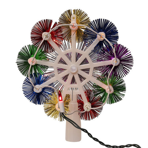 UL 10L Multicolor 9-Point Retro Star Treetop, 8.5"