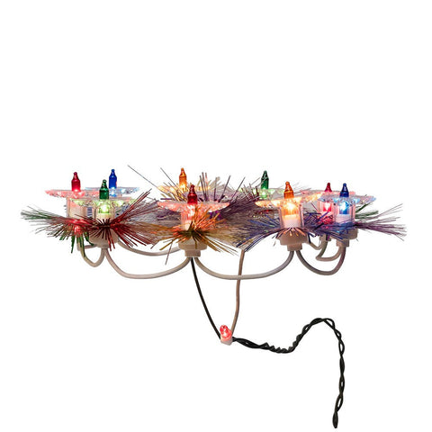 UL 10L Multicolor 9-Point Retro Star Treetop, 8.5"