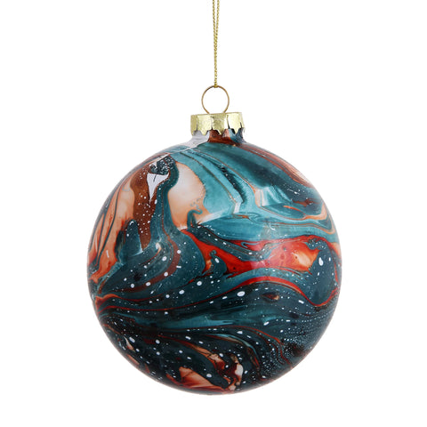 Marble Ball Ornament, 4" (100mm)