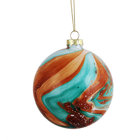 Marble Ball Ornament, 4" (100mm)