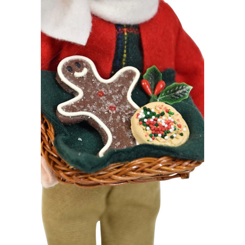 Sweets Family Boy Caroler Figurine, 10"