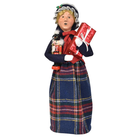 Nutcracker Family Woman Caroler Figurine, 13"
