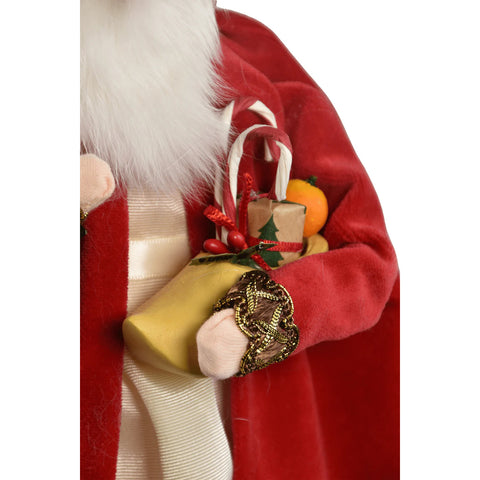 Saint Nicholas Caroler Figurine, 13"