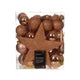 Red Copper Shatterproof 33 piece Ornament Mix