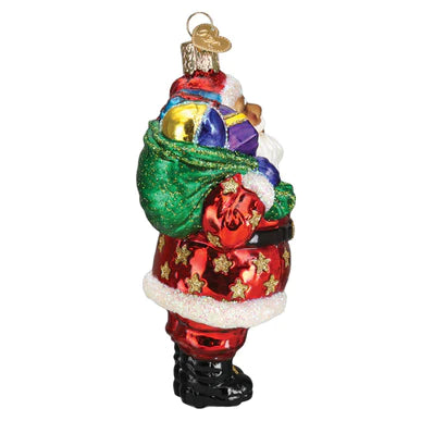 Jolly Santa Ornament