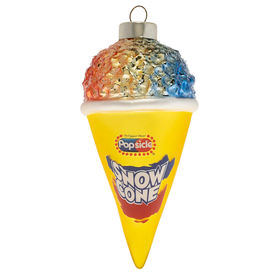 Popsicle® Snow Cone Glass Ornament