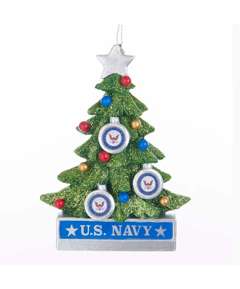 4.5" US Navy Tree Ornament (sold individually)